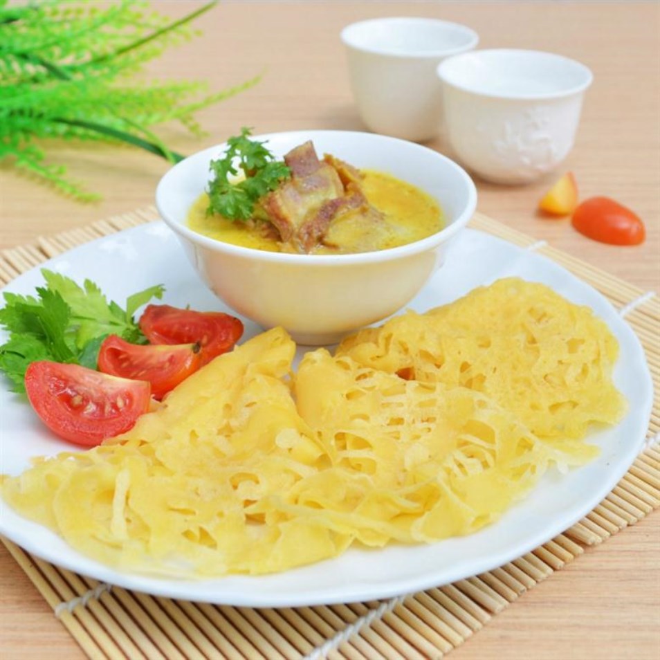 Roti Jala Kare Kambing