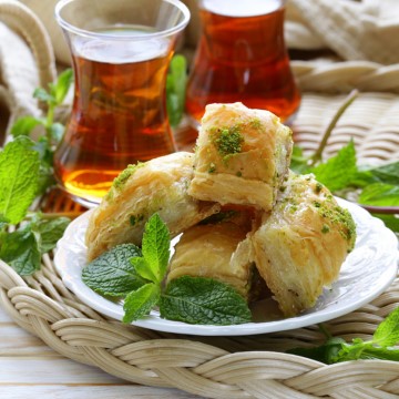 Pistachio Baklava