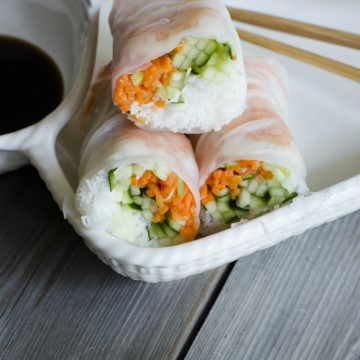 Roll Salmon Sayuran