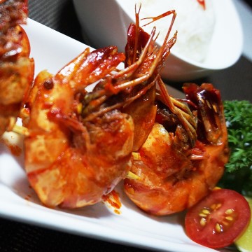 Udang Bakar Balado Oles